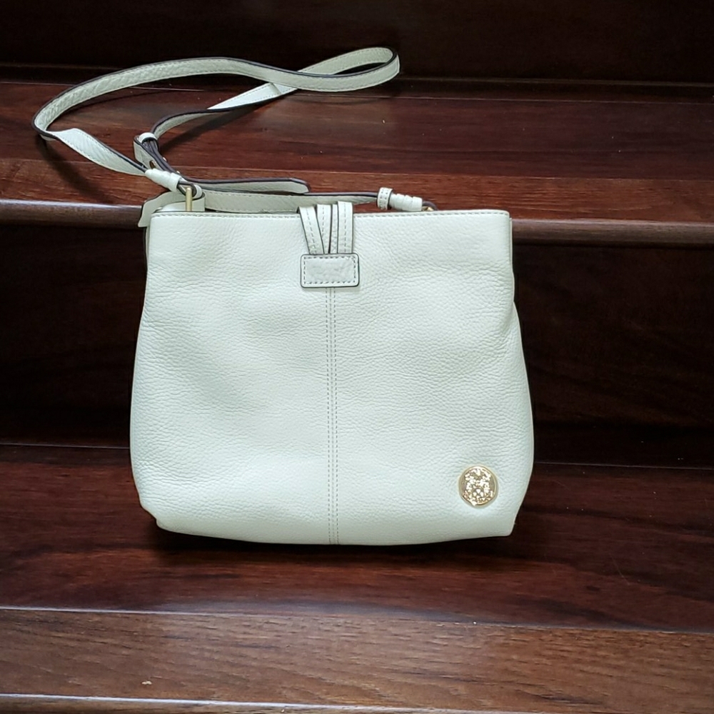 Vince Camuto white crossbody/shoulder bag